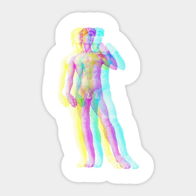 David Statue Sticker by ruifaria